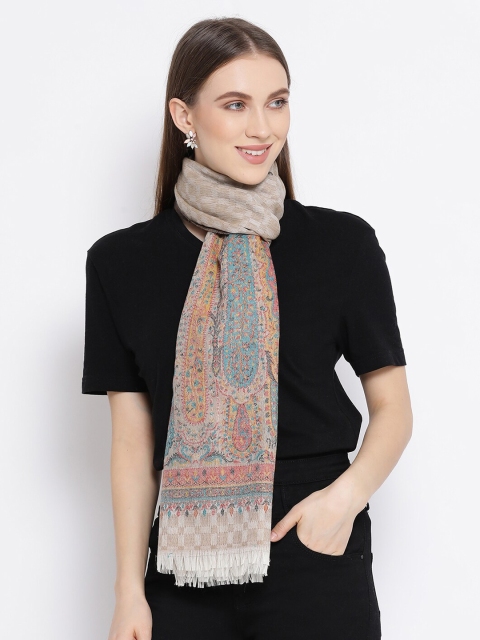

SHINGORA Women Multicoloured Woven Design Stole, Multi