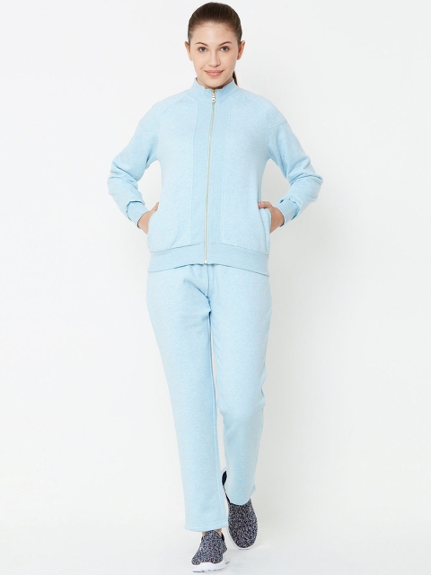 

Sweet Dreams Women Blue Solid Loungewear Tracksuit
