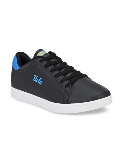 

UCLA Men Black Solid Sneaker