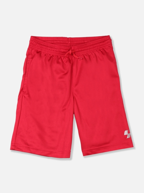 

The Childrens Place Boys Red Solid Regular Fit Shorts