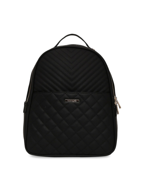 

Forever Glam by Pantaloons Women Black Solid Backpack