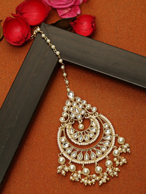 

Melani Borsa Gold-Plated Handcrafted Maang Tika