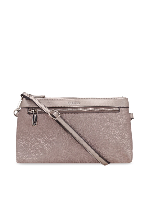 

ESBEDA Taupe Textured Sling Bag