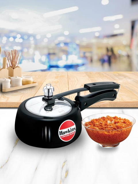 

Hawkins Black Solid Hard Anodised Aluminium Pressure Cooker