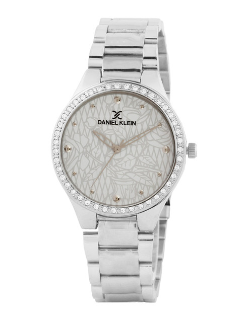 

Daniel Klein Women Silver-Toned Analogue Watch DK.1.12497-1