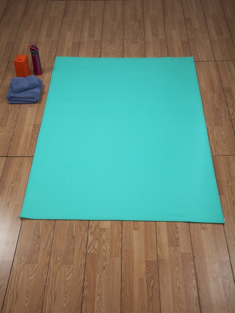 

HOSTA HOMES Turquoise-Blue Textured Extra Large Anti-Skid Yoga Mat