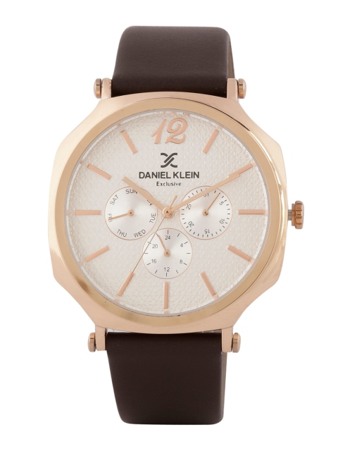 

Daniel Klein Men White Analogue Watch