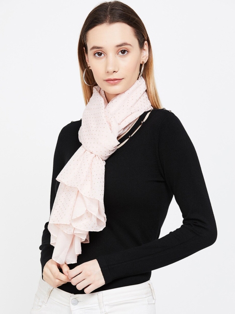 

Ginger by Lifestyle Women Pink Printed Stole