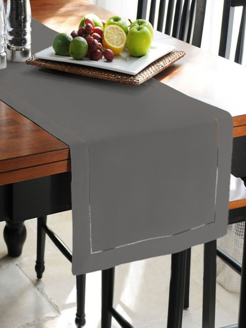 

Lushomes Grey Solid Sedona Sage Table Runner