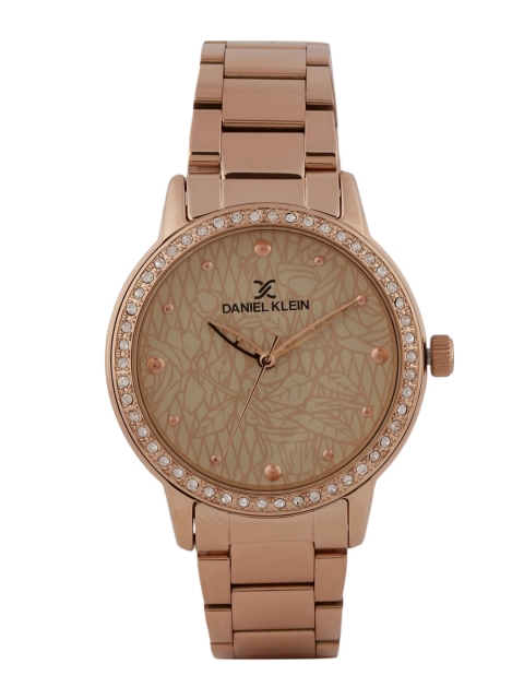 

Daniel Klein Women Rose Gold-Toned Analogue Watch DK.1.12497-3