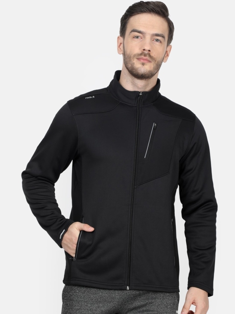 

rock.it Men Black Solid Sweatshirt