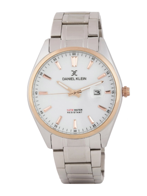 

Daniel Klein Men White Analogue Watch