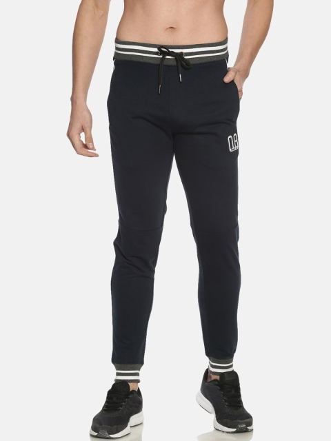 

Force NXT Men Navy Solid Slim-Fit Joggers, Navy blue
