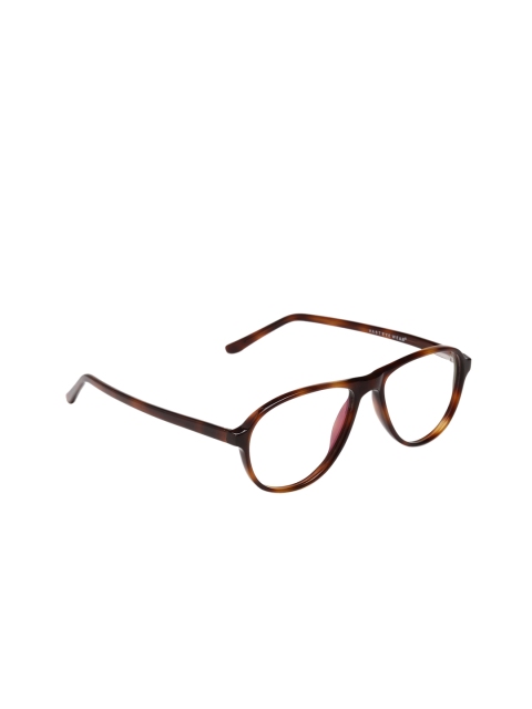 

VAST Unisex Transparent Tortoise Shell Full Rim Aviator Frames