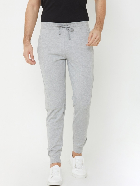 

Sweet Dreams Men Grey Melange Solid Straight-Fit Joggers