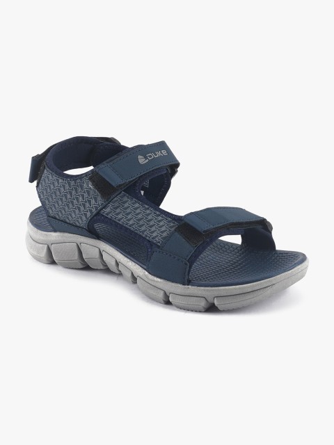 

Duke Men Navy Sports Sandals, Navy blue