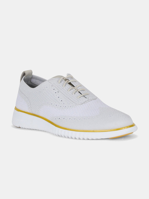 

Cole Haan Men White Brogues