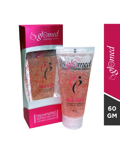 

glomed Unisex Cleansing & Skin Lightening Face Wash 60 gm, Pink