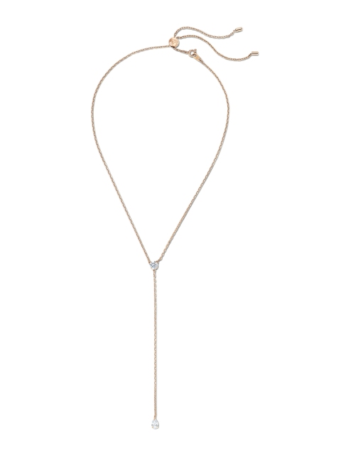 

SWAROVSKI White Rose-Gold Tone Plated Attract Soul Necklace