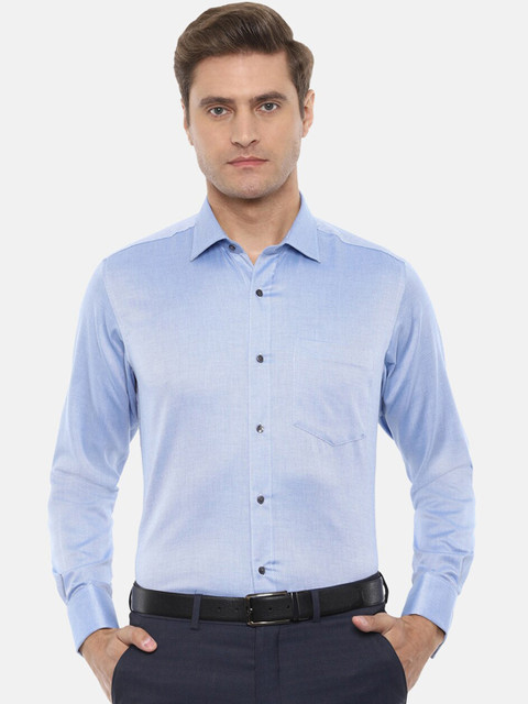 

Van Heusen Men Blue Regular Fit Printed Formal Shirt