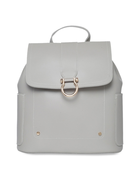 

Globus Women Grey Solid Backpack