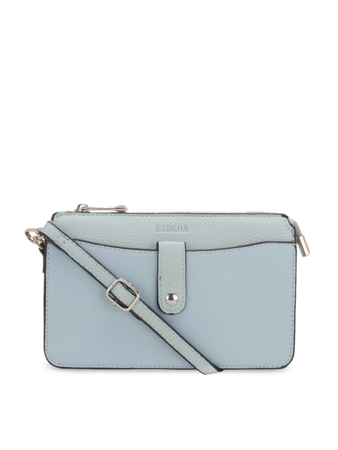 

ESBEDA Blue Solid Sling Bag