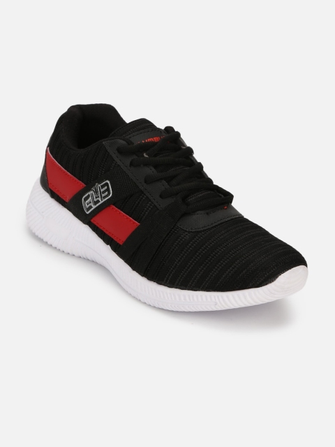 

Columbus Men Black Mesh Running Shoes