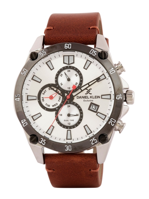 

Daniel Klein Men White Analogue Watch DK.1.12501-6