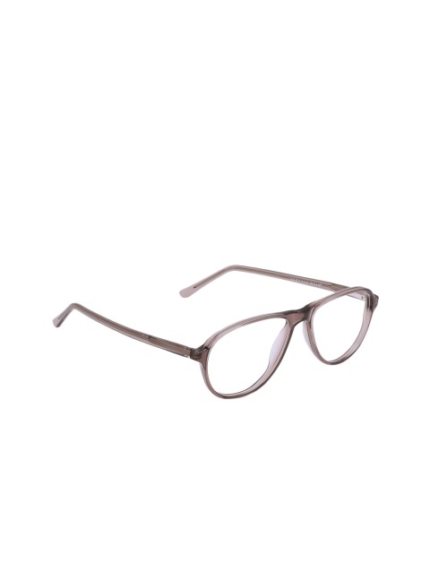 

VAST Unisex Transparent Solid Full Rim Aviator Frames 17036