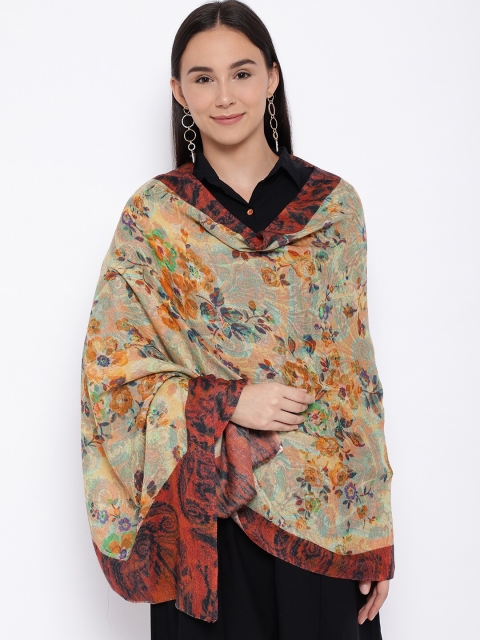 

Pashmoda Women Multicoloured Printed Stole, Multi