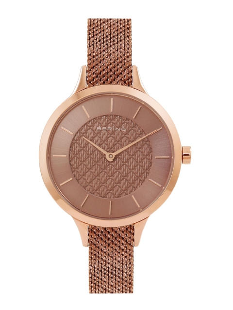 

BERING Women Brown Analogue Watch 17831-265