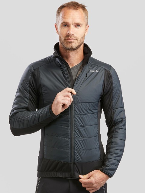 

Quechua By Decathlon Men Blue Colourblocked Windcheater Sporty Jacket