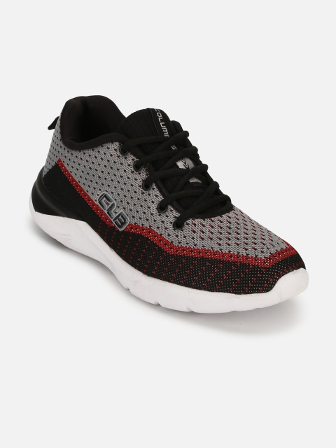 

Columbus Men Black Mesh Running Shoes