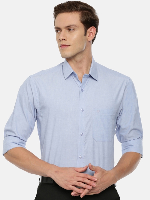 

ARISER Men Blue Regular Fit Solid Formal Shirt
