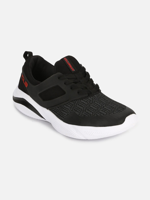 

Columbus Men Black Mesh Running Shoes