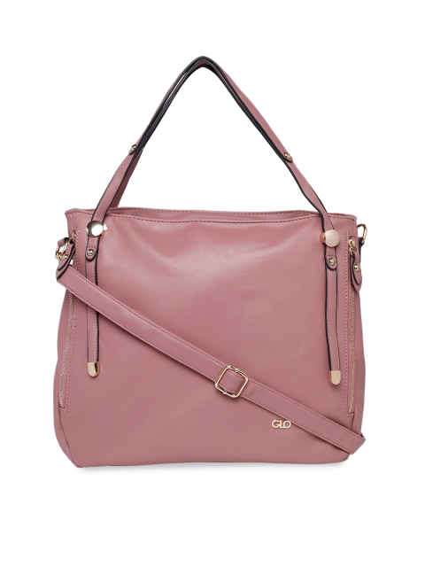 

Globus Pink Solid Shoulder Bag