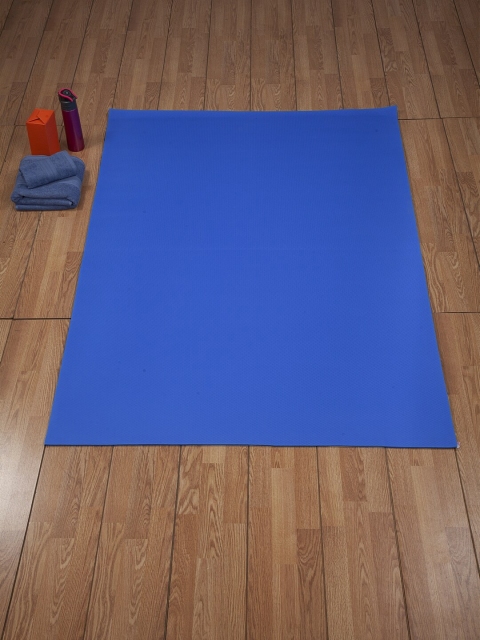 

HOSTA HOMES Blue Solid Extra Large Anti-Skid Yoga Mat