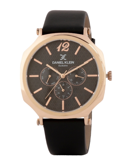 

Daniel Klein Men Black Analogue Watch