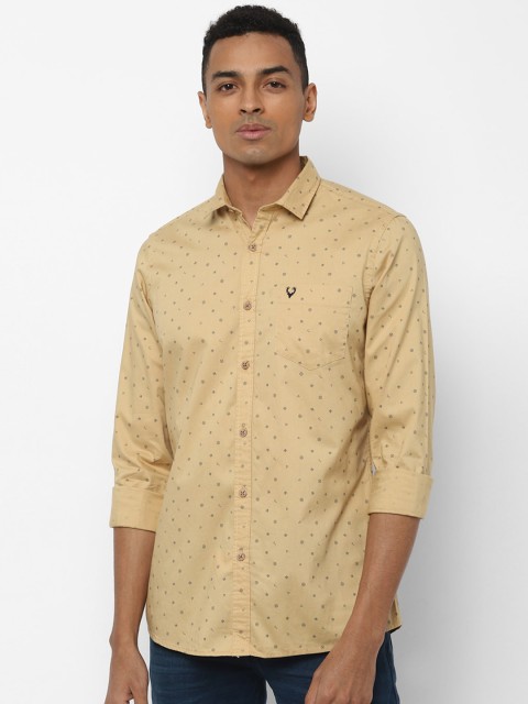 

Allen Solly Sport Men Beige Regular Fit Printed Casual Shirt