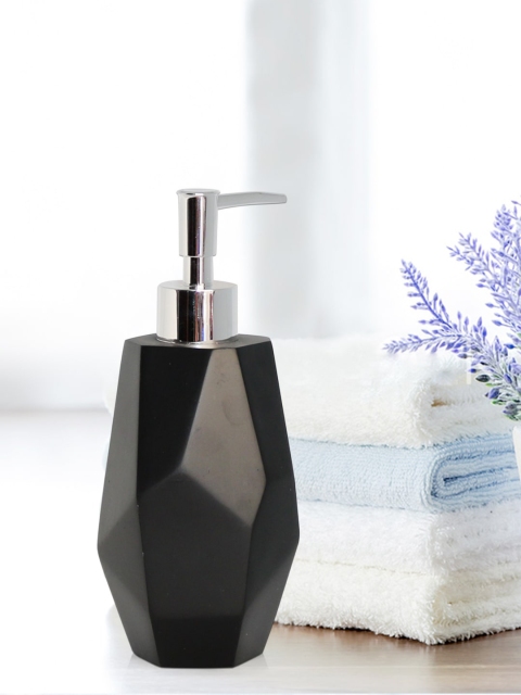 

Shresmo Black Solid Liquid Soap Dispenser