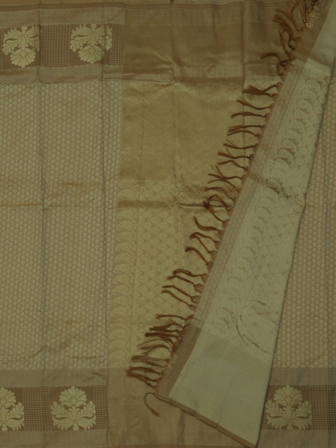 

Pothys Cream-Coloured Woven Design Art Silk Saree