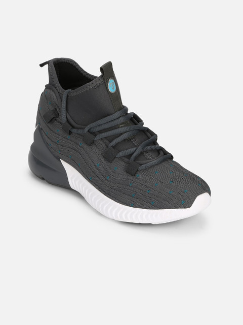 

Columbus Men Grey Mesh Running Shoes