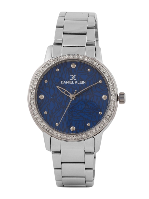 

Daniel Klein Women Blue & Silver-Toned Analogue Watch DK.1.12497-5