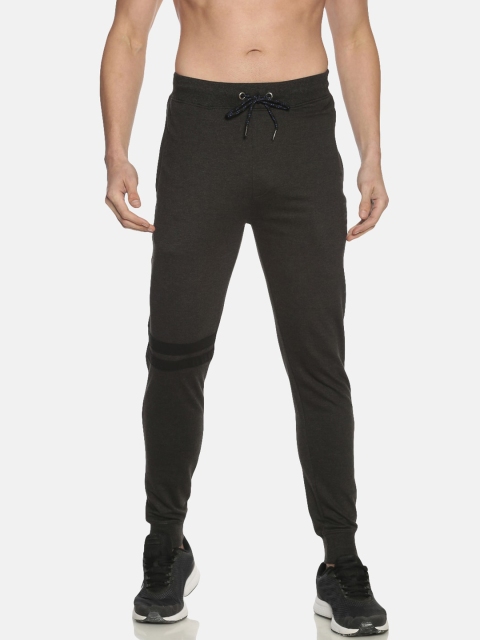 

Force NXT Men Brown & Black Solid Slim-Fit Joggers