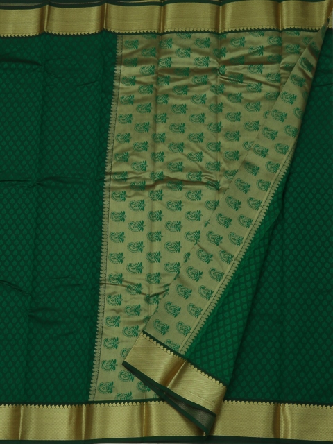 

Pothys Green Woven Design Art Silk Saree