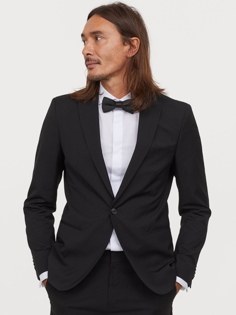 

Denim Jacket Skinny Fit, Black
