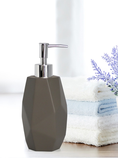 

Shresmo Grey Geometric Liquid Soap Dispenser