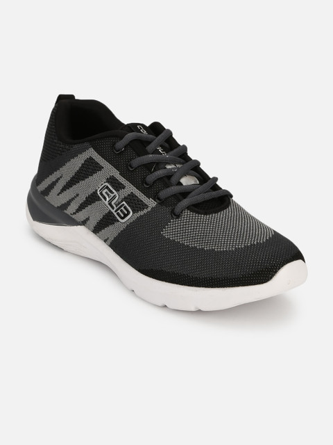 

Columbus Men Black Mesh Running Shoes
