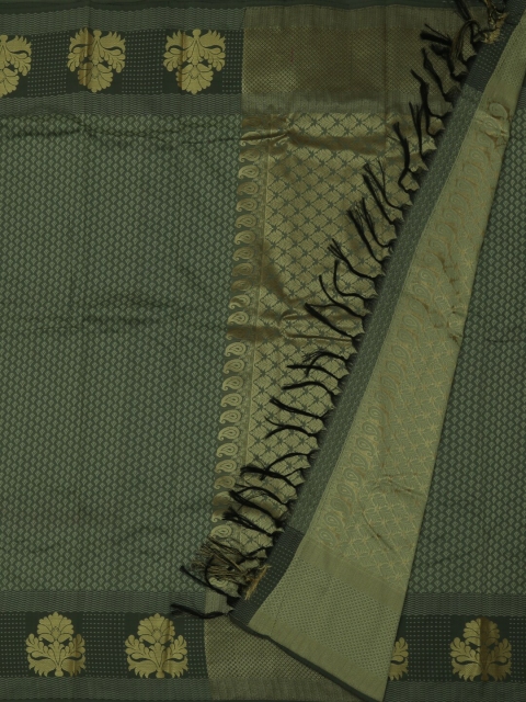 

Pothys Grey Woven Design Art Silk Saree