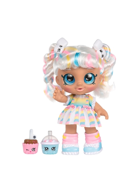

Kindi Kids Blue & Pink Toddler Soft Toy, White
